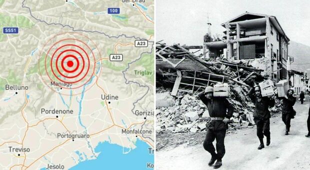 Terremoto. Notte di paura in Friuli, forte scossa fa tremare la terra. «Credevo arrivasse l'Orcolat»