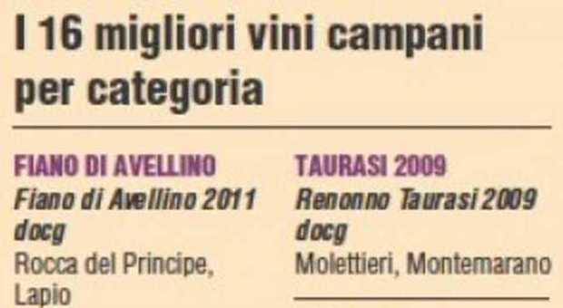Grandi vini della Campania: i 16 vincitori delle top wine sul Mangia&Bevi in edicola