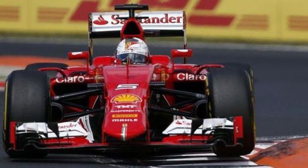 Gp Ungheria: trionfo Ferrari Vettel vince e dedica il successo a Bianchi |Foto