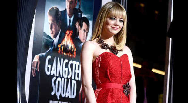 Emma Stone alla premiere di Gangster Squad