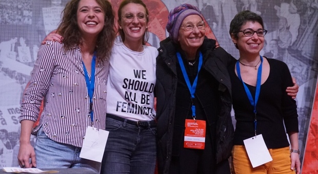 Da sinistra: Barbara Bonvicini, Antonella Soldo, Emma Bonino e Silvja Manzi