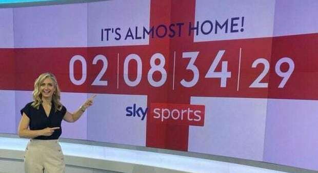 Italia-Inghilterra, lo sfottò della tv inglese e il countdown: «La coppa è quasi a casa»