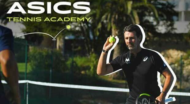 Tennis, Asics annuncia il lancio della Tennis Academy