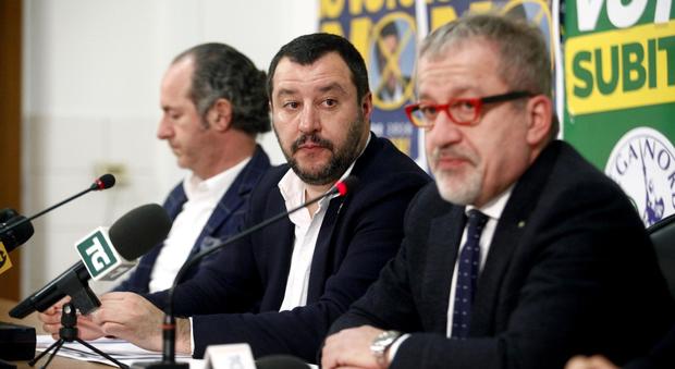 Matteo Salvini e Roberto Maroni