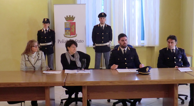 La conferenza stampa di polizia e Inps a Gorizia