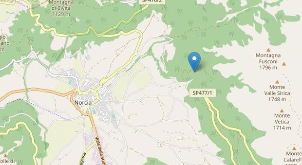 Terremoto vicino Norcia, magnitudo 3.3: avvertito anche ad Ascoli e Teramo