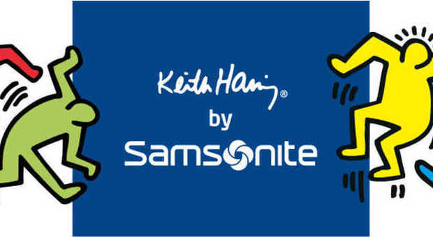 Samsonite celebra Keith Haring con una linea di accessori da viaggio