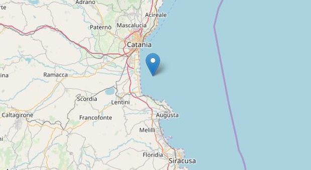 Terremoto, scossa di 3.3 a Catania: «Sentito dalla popolazione»