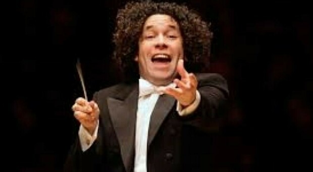 Il direttore d'orchestra venezuelano Gustavo Dudamel