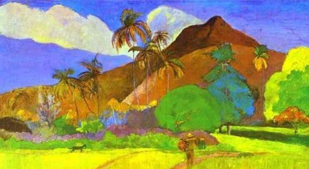 Il paesaggio thaitiano uno dei quadri rubati di Paul Gauguin