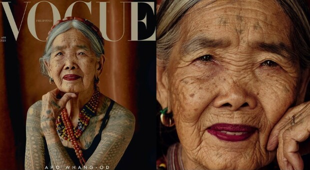 A 106 anni in copertina su Vogue Filippine: l'incredibile storia della tatuatrice Apo Whang-Od