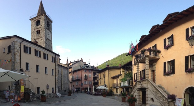 Il centro storico di Limone Piemonte