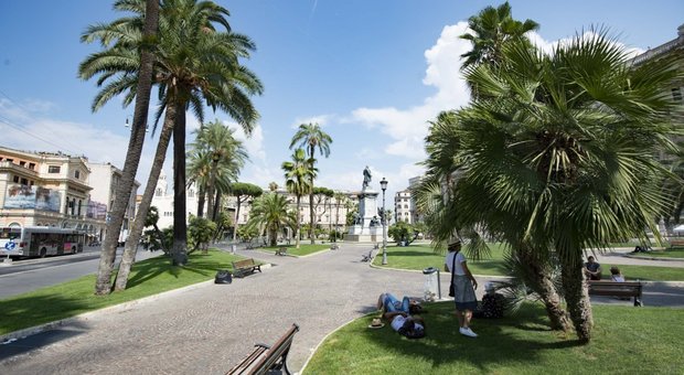 I giardini di piazza Cavour (foto Toiati)