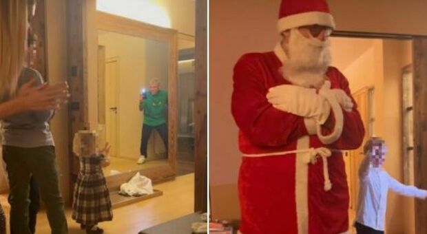 Ferragnez, vigilia sulla neve: arriva Babbo Natale con i regali per Leone e Vittoria ma qualcosa va storto