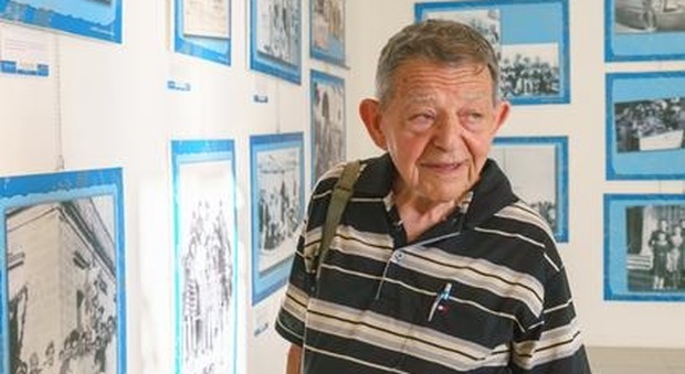 L’emozione di Ytzhak: dopo 70 anni torna nel luogo che lo accolse durante il nazismo
