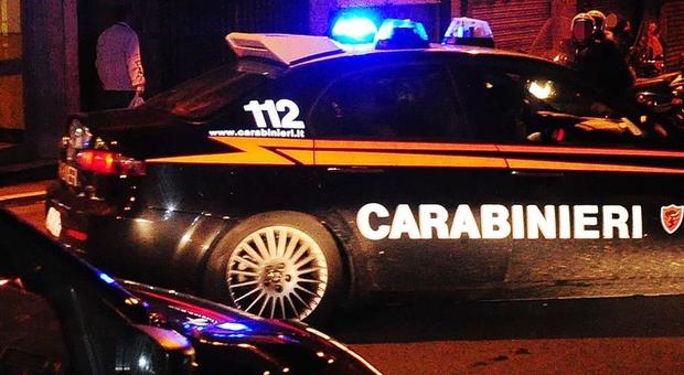 Carabinieri in servizio notturno, foto tratta da Internet