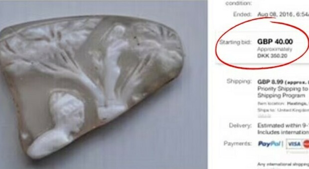Reperto romano da 50mila euro rubato e venduto su Ebay per 40 pound: furto per mano di un dipendente del British Museum