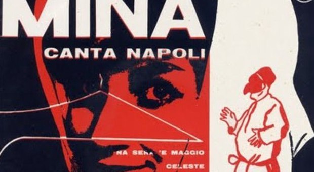 La copertina di "Mina canta Napoli"