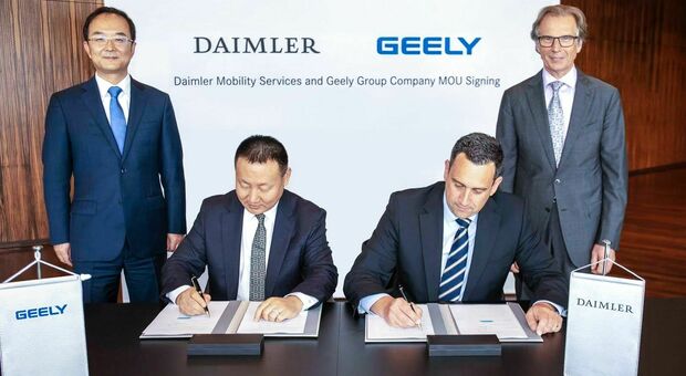 Daimler e Geely insieme per sviluppare nuovi sistemi ibridi. Obiettivo migliorare la competitività globale