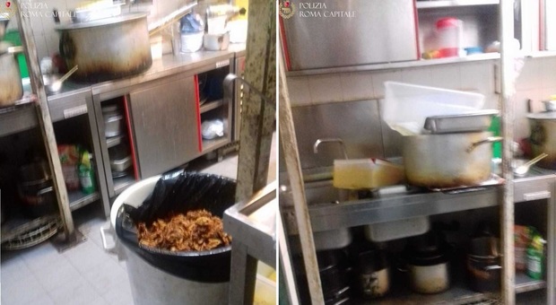 Blatte tra il cibo in cucina, chiuso un ristorante etnico a Ostiense