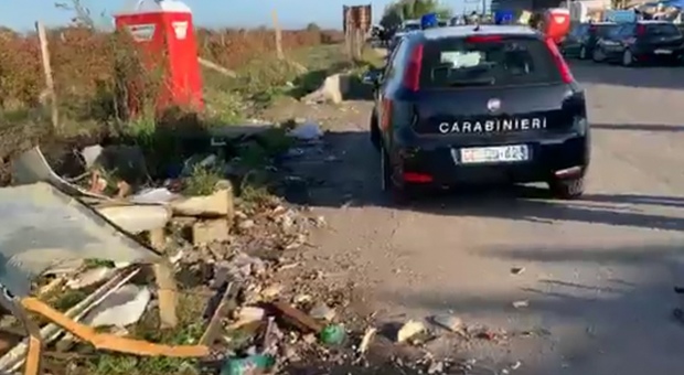 Blitz al campo rom di Giugliano: sequestrati 77 arnesi da scasso