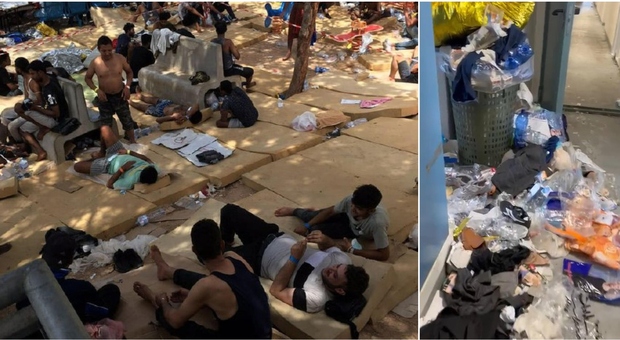 Lampedusa, quasi 2.000 migranti ammassati tra i rifiuti. «Condizioni igienico-sanitarie drammatiche»