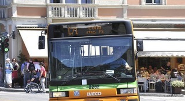 L'autista ferma il bus con le quattro frecce per fare sesso con una passeggera