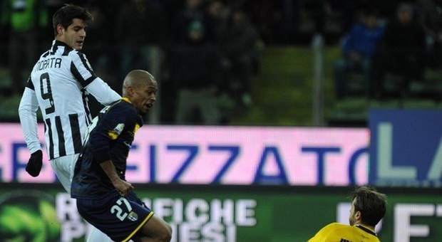 Parma-Juventus 0-1 Morata segna nel finale