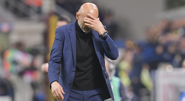 Inter - Roma, il tecnico nerazzurro Luciano Spalletti