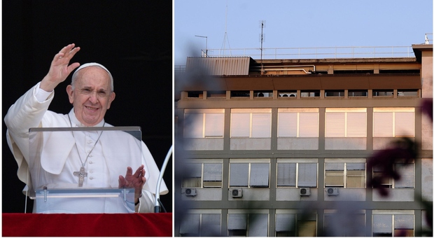 Il Papa sulla via della guarigione: «Cena comunitaria e passeggiata in reparto» Angelus dal Gemelli