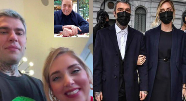 Silvio Berlusconi chiama Fedez e Chiara Ferragni dopo l'Ambrogino d'Oro: «Complimenti alla dottoressa e a Federico»