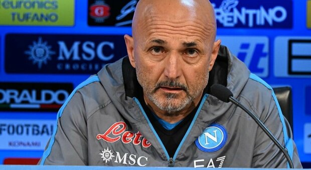 Luciano Spalletti in conferenza stampa