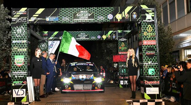 L'edizione scorsa del Rally del Lazio