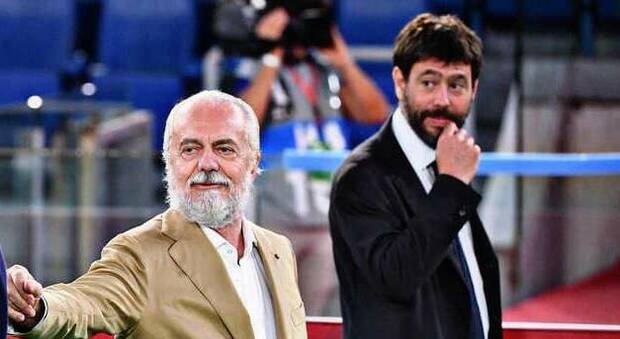 Juve-Napoli, scrive De Laurentiis: «Ce la giocheremo fino alla fine»