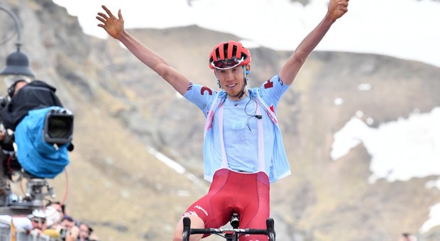 Giro d'Italia, Zakarin vince la prima tappa alpina sul traguardo di Ceresole Reale. Polanc conserva la maglia rosa