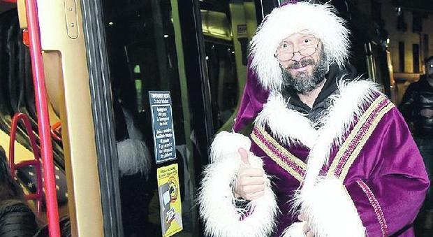 Babbo Natale arriva a Padova... in tram. L'intervista a Federico De Cassan