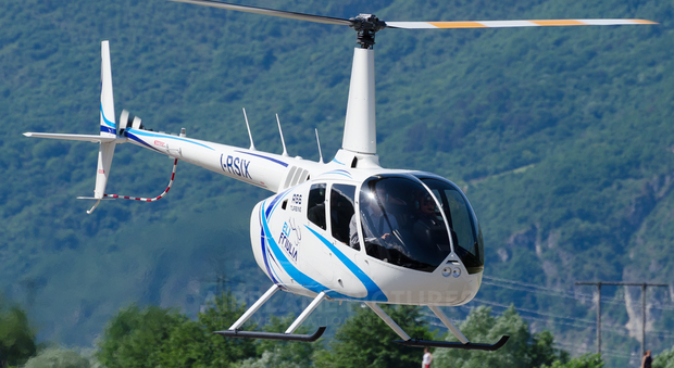 Ecco l'elicottero che porterà la statua della Madonna di Fatima in Friuli