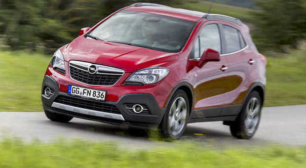 La Opel Mokka sarà uno dei modelli che adotterà il nuovo motore progettato in Italia