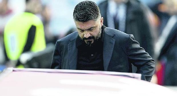 Gattuso torchia il suo Napoli: «Adesso basta, dobbiamo correre»