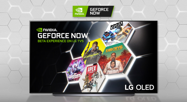 LG conferma la leadership nell’ambito del gaming con l’App GeForce NOW per Smart TV