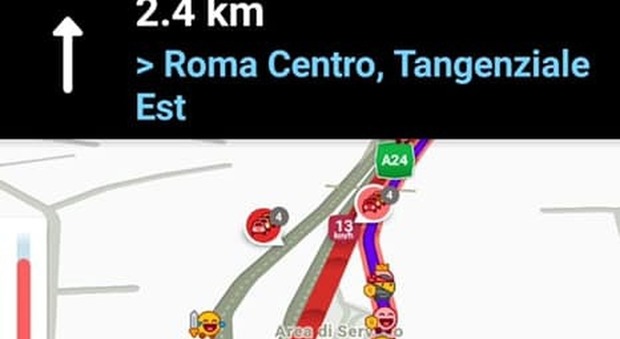 Roma, tangenziale e A 24: traffico in tilt. Oggi partiva la nuova viabilità voluta dal Campidoglio