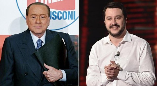 Salvini chiama Berlusconi: «Ticket Lega-Forza Italia»