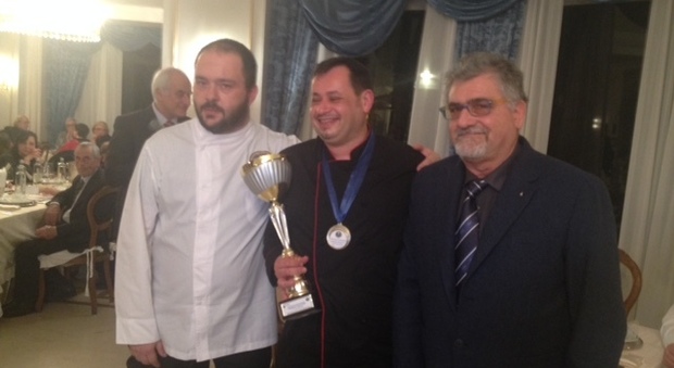 la premiazione del concorso gastronomico "Angelo Cellett" a Formia