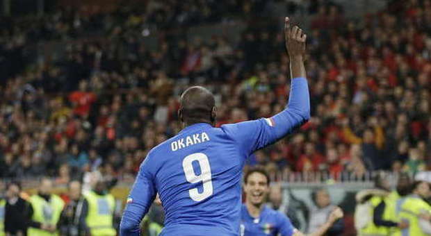 Okaka un gol con la maglia dell'Italia per volare sempre più in alto