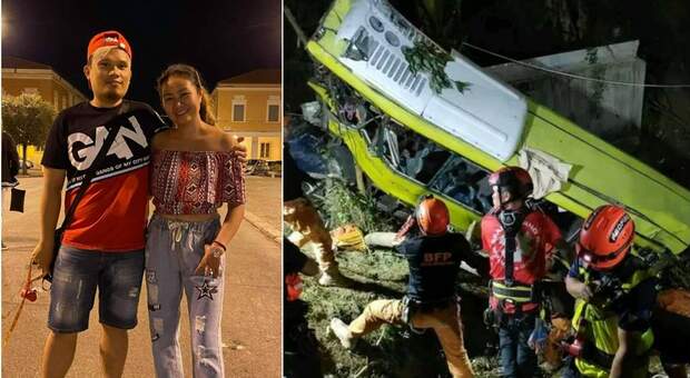 Chef di sushi a Latina, torna nelle Filippine in vacanza e muore con moglie e figli in un incidente col bus