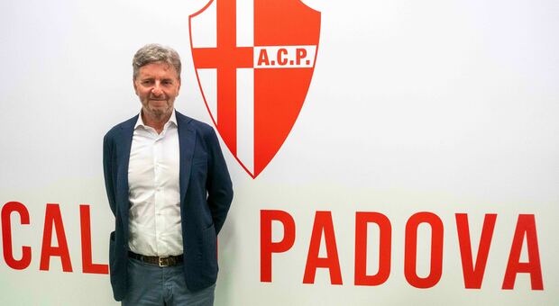 Francesco Peghin è presidente del Calcio Padova