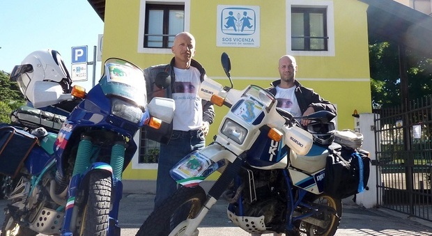 Andrea e Rocco percorreranno 4mila km in moto per il Villaggio Sos