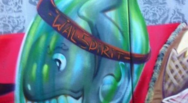 La "street art" entra nel sottopasso: un pomeriggio tra dipinti e graffitti