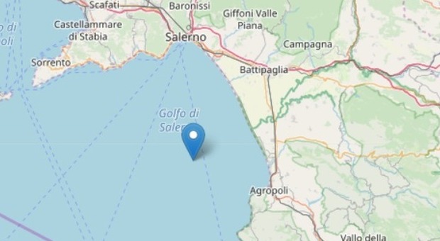 Terremoto 3.4 nel golfo di Salerno, paura da Sorrento ad Agropoli