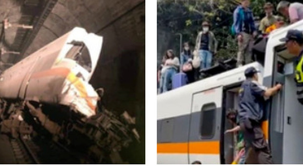 Taiwan, treno deraglia in un tunnel: 36 morti e 60 feriti, persone ancora intrappolate